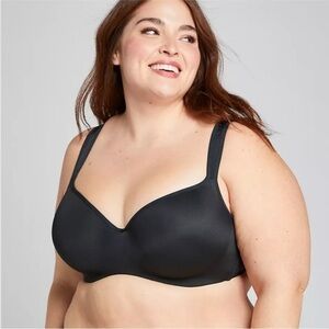 Cacique Lightly Lined Balconette Bra 42C NEW!